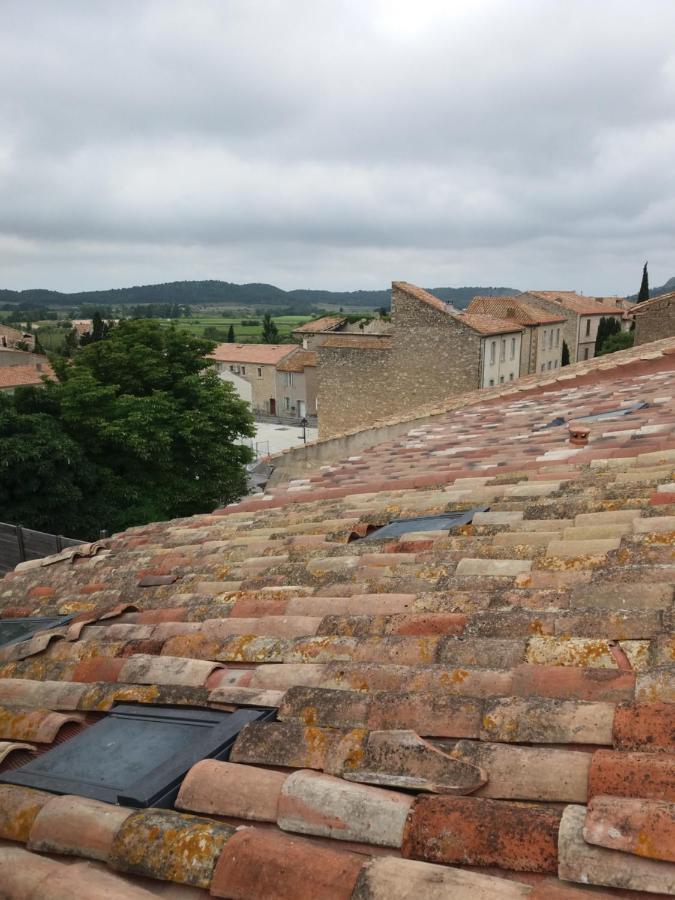 Le Patio Des Cigales Panzió Roquefort-des-Corbières Kültér fotó