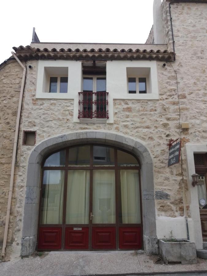 Le Patio Des Cigales Panzió Roquefort-des-Corbières Kültér fotó